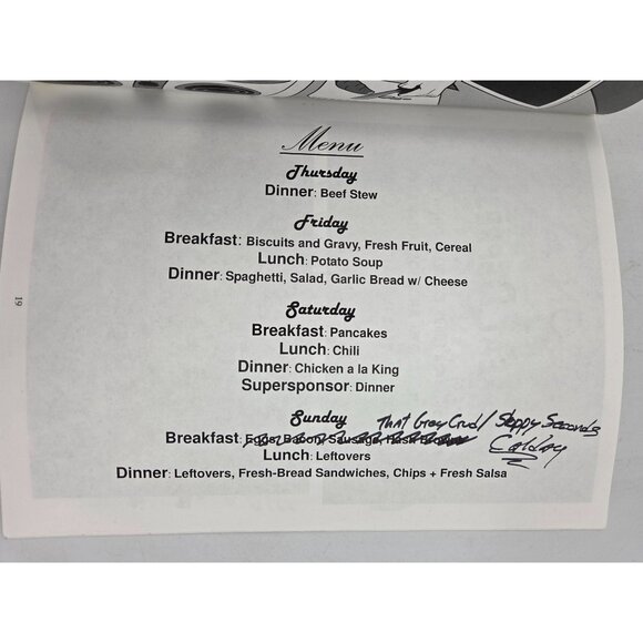 Wild Nights 2010 Furry Con Cover Sarah "Myenia" Ruddy Program Autographs - Picture 7 of 10